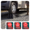 VOUNOT Levelling Ramps, 2 Pack Motorhome Levellers, 91x30.5x22cm, Black