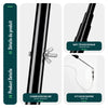 VOUNOT Bird Scarer Kite with Telescopic Pole, 2 Interchangeable Kites, Model B&G