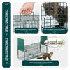 VOUNOT Live Animal Trap Cage 100x29x40cm, Humane Rat, Rabbit & Fox Trap