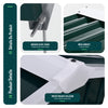 VOUNOT Metal Robot Mower Garage 87 x 100 x 63.5 cm, Pitched Roof, Green