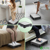 VOUNOT Anti-Slip Half Step, Mobility Aid Step Stool, Indoor & Outdoor, Black