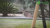 VOUNOT PVC Privacy Screening Fence 80 x 500 cm Reinforced Struts Bamboo
