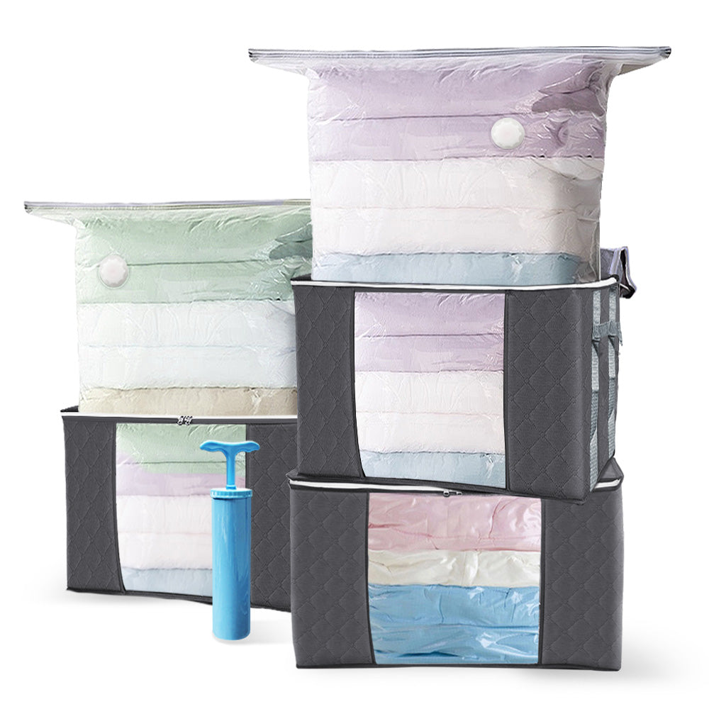 Home Cloth Organizer Box (Buy 2 Get 1 Free) – Justbasket IN