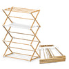 VOUNOT 3-Tier Indoor Airer Clothes Dryer, Wooden Style Clothes Horse, 7m of Drying Space