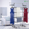 VOUNOT Clothes Drying Rack, Rolling 4-Tier Laundry Hanger - VOUNOTUK