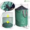 VOUNOT 3X Garden Bags Pop-up 100L with Handles, Reusable Garden Waste Sacks - VOUNOTUK