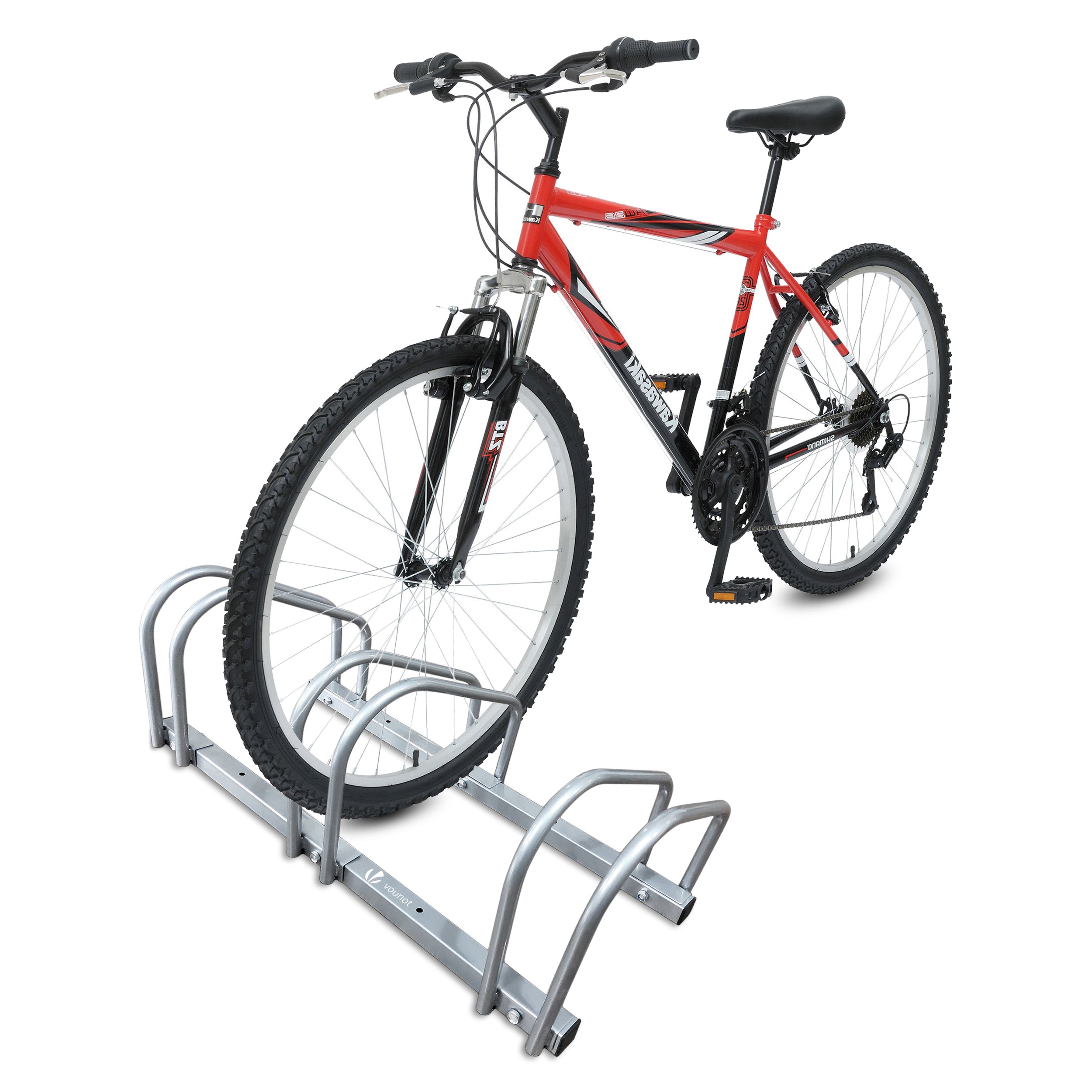 Mountain bike floor sales stand