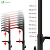 VOUNOT Power Tower, Dip Station Pull Up Bar for Home Gym Strength Training, Workout Equipmen, Black.