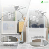 VOUNOT Retractable Stair Gate for Baby, Mesh Dog Gate, Extend Up to 180cm Wide, Fabric Safety Door Gate, White - VOUNOTUK