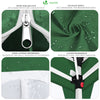VOUNOT 3m x 3m Pop Up Gazebo with Sides & 4 Weight Bags & Carry Bag, Green - VOUNOTUK