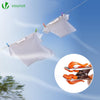 VOUNOT 40pcs Stainless Steel Clothes Pegs for Washing Line with Peg Bag.