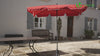 VOUNOT Garden Parasol, Tilt Balcony Umbrella, Sun Shade for Outdoor, Garden, Balcony, Patio, Beach, 2 x 1.25m, with Cover,Grey