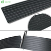 VOUNOT PVC Privacy Strips Garden Privacy Fence Screen 150m x 4.7cm with 300 Clips, Black - VOUNOTUK