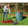 VOUNOT 272L Large Garden Waste Bags with Handles, Green, 6pcs.