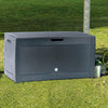VOUNOT Outdoor Garden Storage Box, Anthracite 310L.