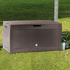 VOUNOT Outdoor Garden Storage Box, Brown 310L.
