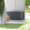 VOUNOT Outdoor Garden Storage Box, Anthracite 280L.
