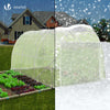 VOUNOT Polytunnel Greenhouse Gardening Walk In Grow House with Roll-up Side Walls,  3x3x2m 9m², White