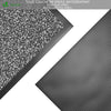 VOUNOT Dirt Trapper Front Door Mat for Indoor Outdoor, Grey-Black, 90x120cm.