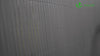 VOUNOT PVC Privacy Screening Fence 100 x 300 cm, Double Reinforced Struts Grey
