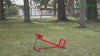 VOUNOT Lifter for Lawn Mowers, Garden Tractor Jack, Weight Capacity 900lbs, Red