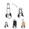 VOUNOT 6 Wheels Stair Climbing Shopping Trolley, with 35L Insulated Bag.
