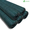 VOUNOT Chicken Wire Mesh, Metal Animal Fence, 13mm Holes, 1m x 25m, PVC Coated Green.