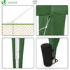 VOUNOT 3x3m Pop Up Gazebo with 4 Leg Weight Bags, Folding Party Tent for Garden Outdoor, Green.